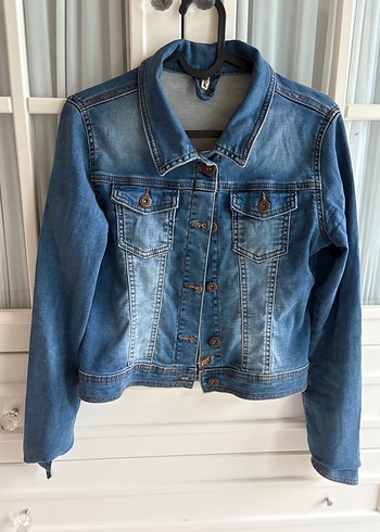 Mavi Kadın Denim Ceket Likralı