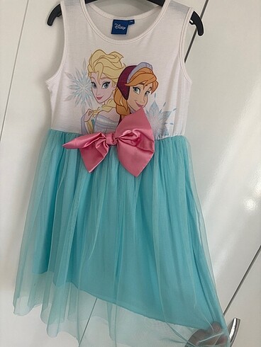Disney marka tüllü elbise