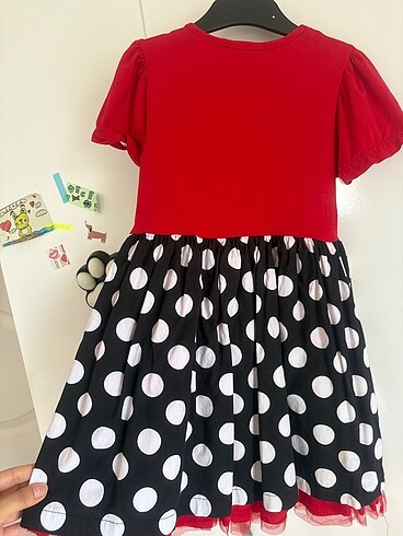 Diğer Disney minniemouse tüllü abiye