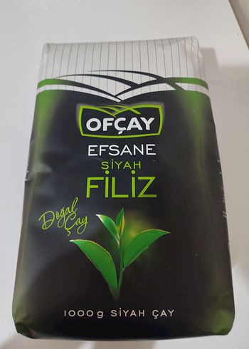 Ofçay Efsane Siyah Filiz Siyah Çay 1000g - Görsel 2