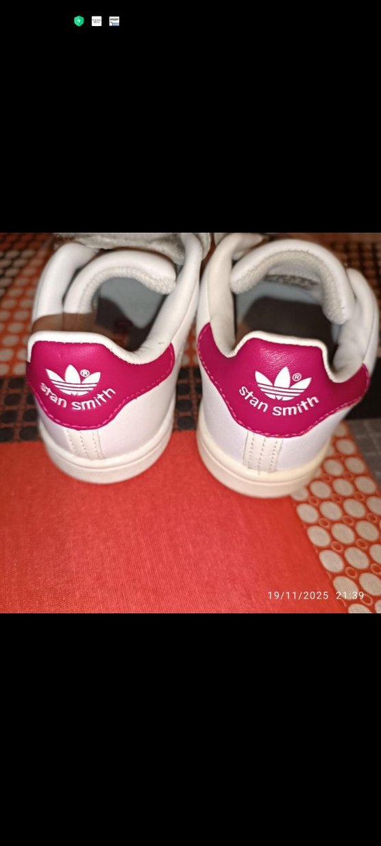 adidaskids Kız Çocuk Beyaz Cırtlı Spor Ayakkabı - Görsel 4