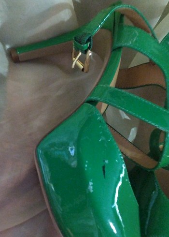 Nine West Nine west Yeşil Platform Topuklu Kadın Ayakkabı