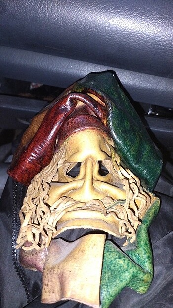 Diğer Jak sparrow deri mask