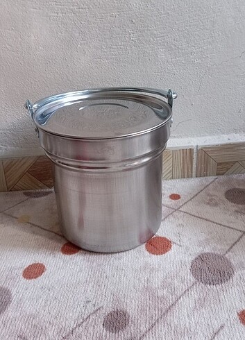 Beden gri Renk 4 litre çelik bakraç