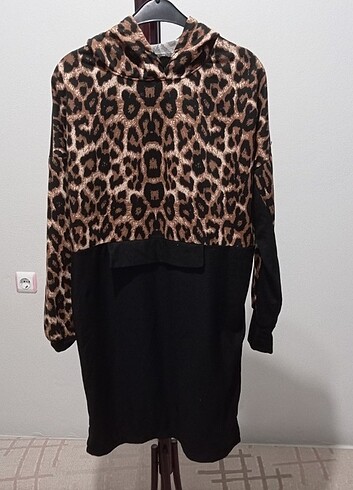 Kapşonlu tunik 