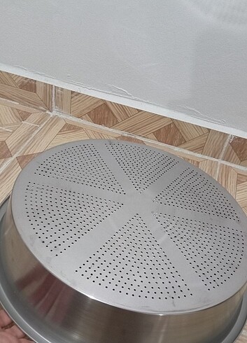 Beden çeşitli Renk Çelik büyük süzgeç