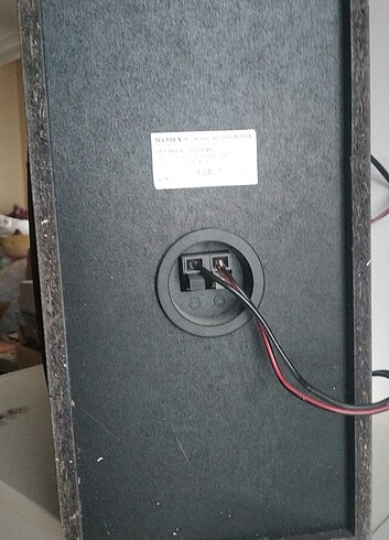 SONY SS-CN101 8 OHM 140W CENTER SPEAKER - Görsel 15