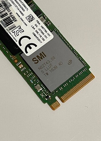 INTEL PRO 6000p SSDPEKKF256G7L 256GB SSD - Görsel 2