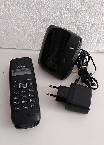 SIEMENS GIGASET A120 DECT TELEFON - Görsel 7