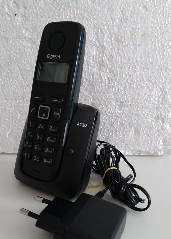 SIEMENS GIGASET A120 DECT TELEFON - Görsel 5