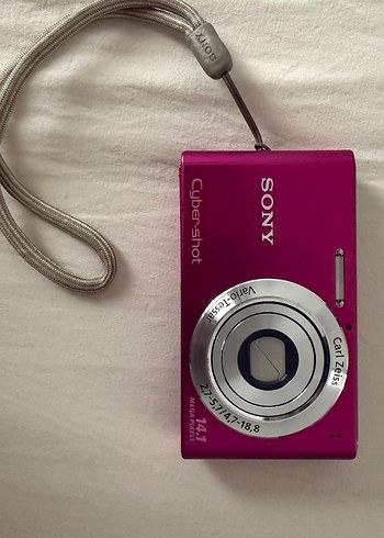 Sony Cyber-shot Pembe Dijital Fotoğraf Makinesi | Gardrops
