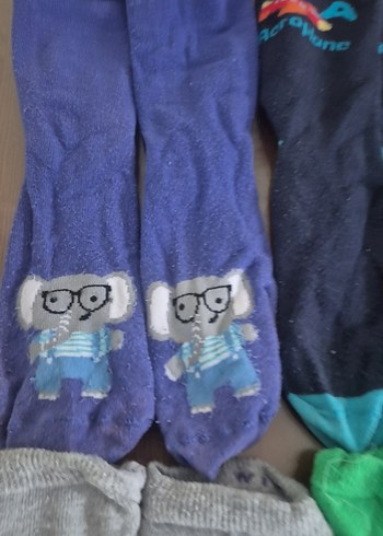 Erkek Çocuk Renkli Soket Çorap Seti 6 7 yaş - Görsel 2