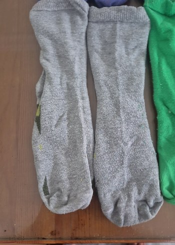 Erkek Çocuk Renkli Soket Çorap Seti 6 7 yaş - Görsel 5