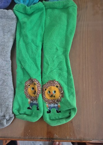 Erkek Çocuk Renkli Soket Çorap Seti 6 7 yaş - Görsel 4