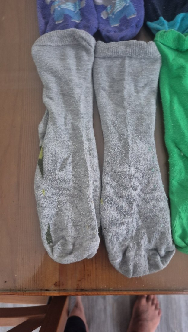 Erkek Çocuk Renkli Soket Çorap Seti 6 7 yaş - Görsel 5