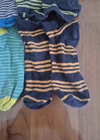 Renkli Erkek Çocuk Çorapları 6'lı Set 4 5 yaş - Görsel 7