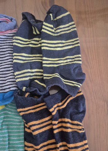 Renkli Erkek Çocuk Çorapları 6'lı Set 4 5 yaş - Görsel 6