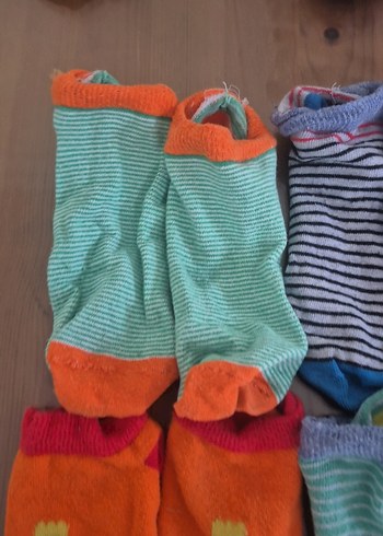 Renkli Erkek Çocuk Çorapları 6'lı Set 4 5 yaş - Görsel 2