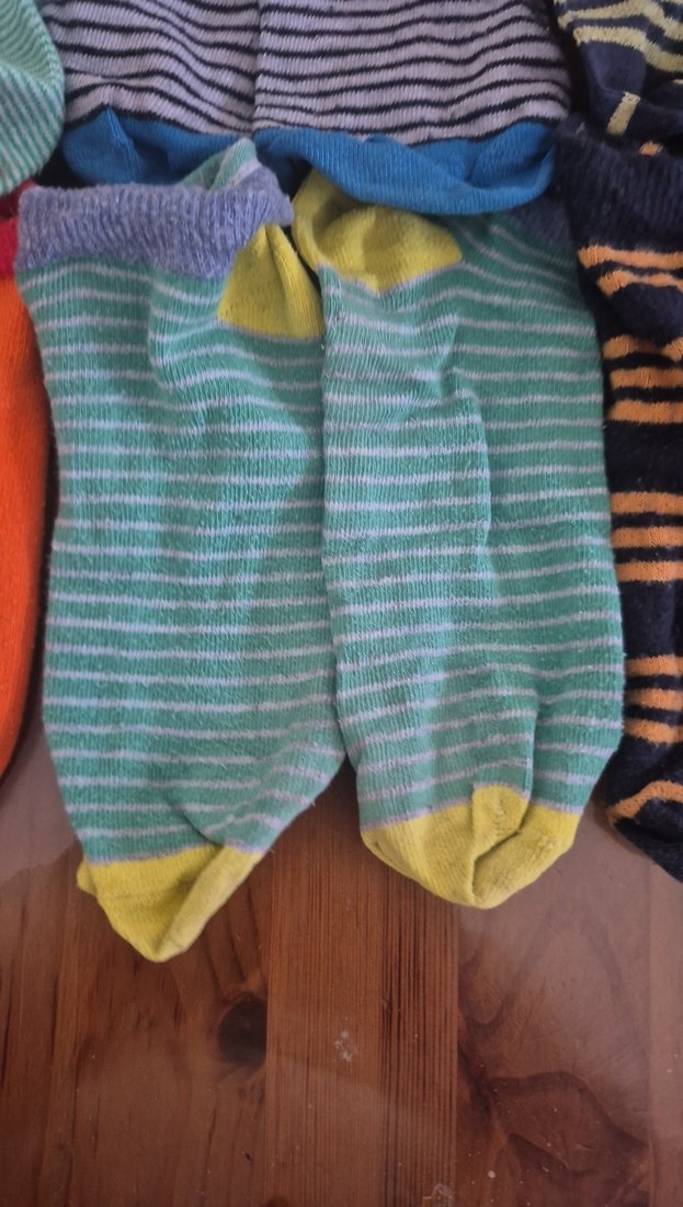 Renkli Erkek Çocuk Çorapları 6'lı Set 4 5 yaş - Görsel 4