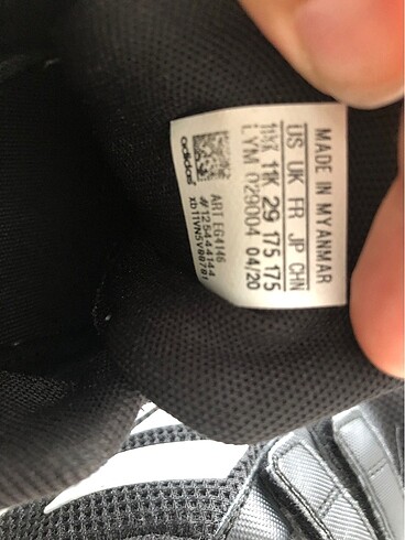 29 Beden Adidas çocuk