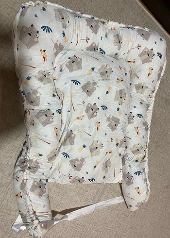 Gri Desenli Çocuk Uyku Yatağı - Görsel 2