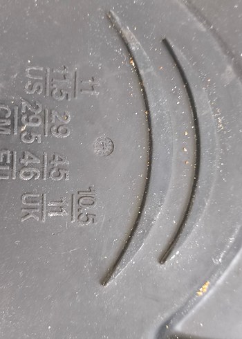 Erkek Siyah Kaydırmaz Kauçuk kısa palet - Görsel 5