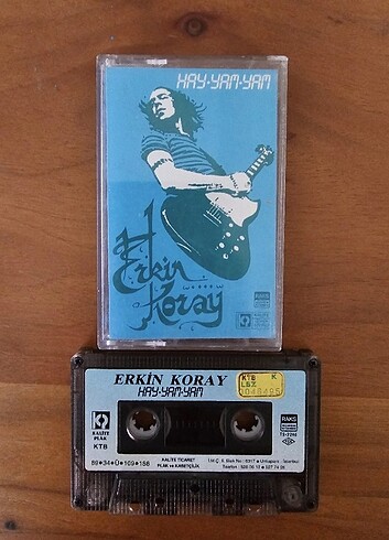 Erkin Koray Hay Yam Yam Kağıt Baskı Kaset Temizdir.