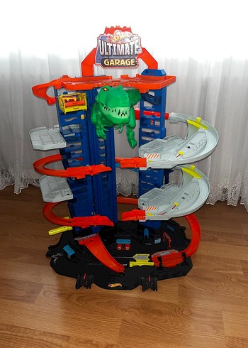 Dinozorlu Oyun Parkuru hot wheels t-rex garaj / ultimate garage - Görsel 8
