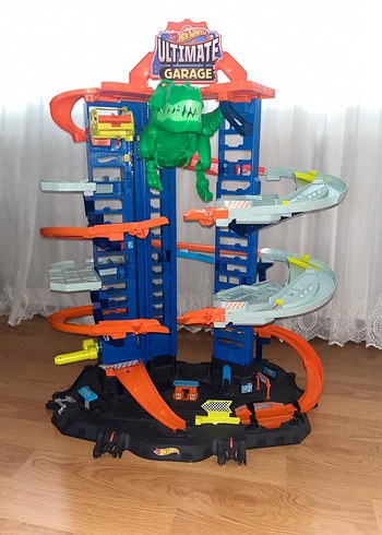 Dinozorlu Oyun Parkuru hot wheels t-rex garaj / ultimate garage - Görsel 5