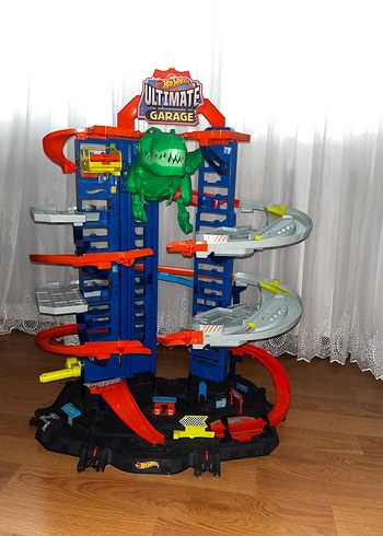 Dinozorlu Oyun Parkuru hot wheels t-rex garaj / ultimate garage - Görsel 7