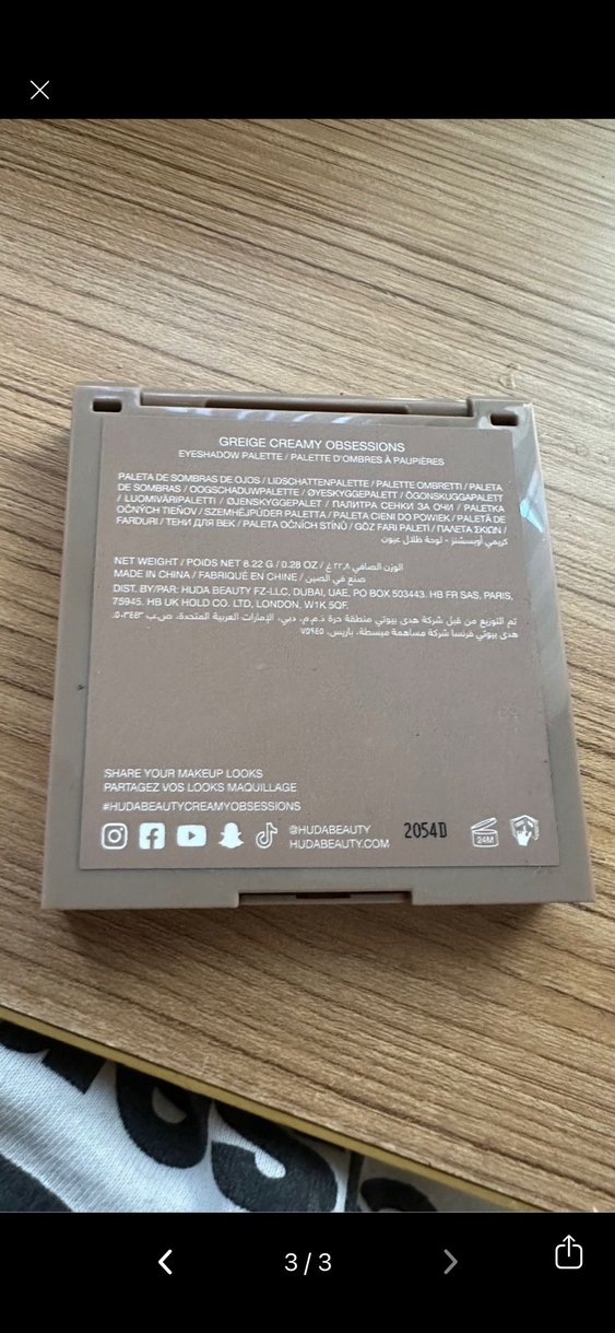 Huda Beauty Creamy  Greige - Görsel 3