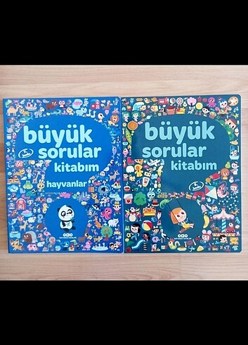 Büyük sorular kitabım 2li set