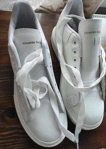 Beyaz Bağcıklı erkek Spor Ayakkabı - Görsel 3