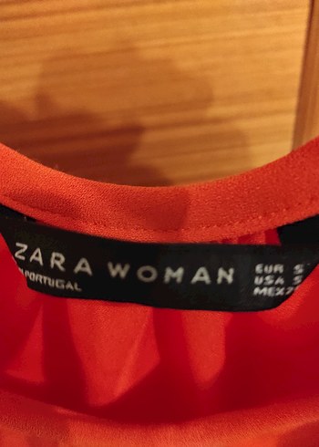 Nar çiçeği zara bluz - Görsel 3