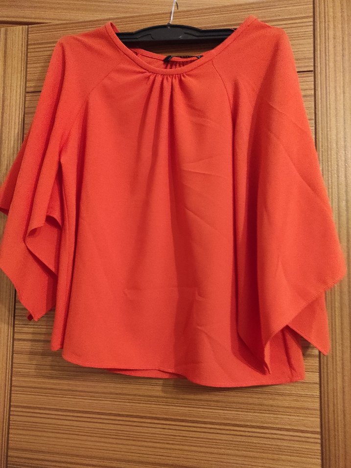 Nar çiçeği zara bluz - Görsel 2