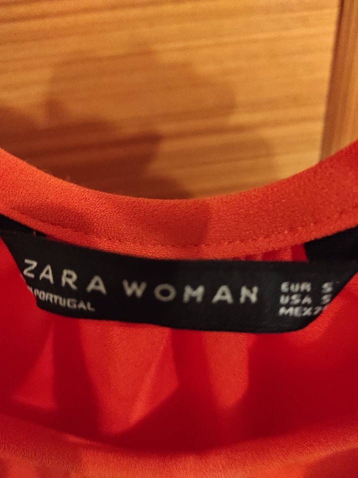 Nar çiçeği zara bluz - Görsel 3