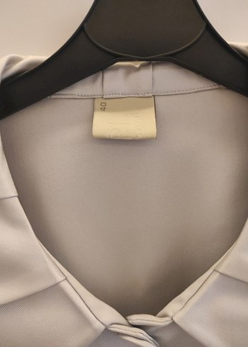 Bej Düğmeli Uzun , Kadın Trençkot - Görsel 4