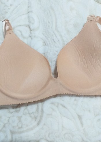 Bej Minimalist Midi Sütyen - Görsel 2