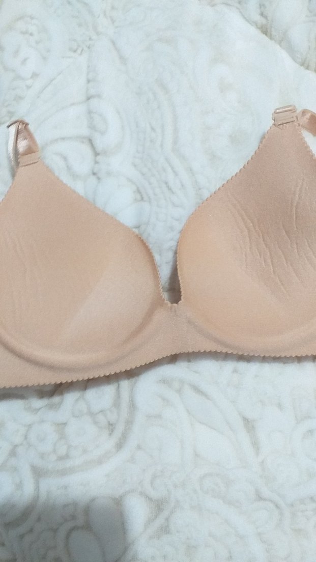 Bej Minimalist Midi Sütyen - Görsel 2