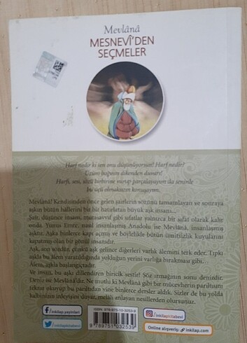 Mevlânâ mesnevî'den seçmeler