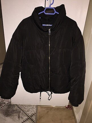 Pull bear siyah mont