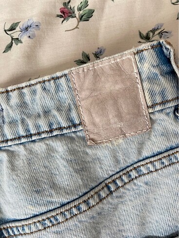 36 Beden mavi Renk Zara mom pantolon