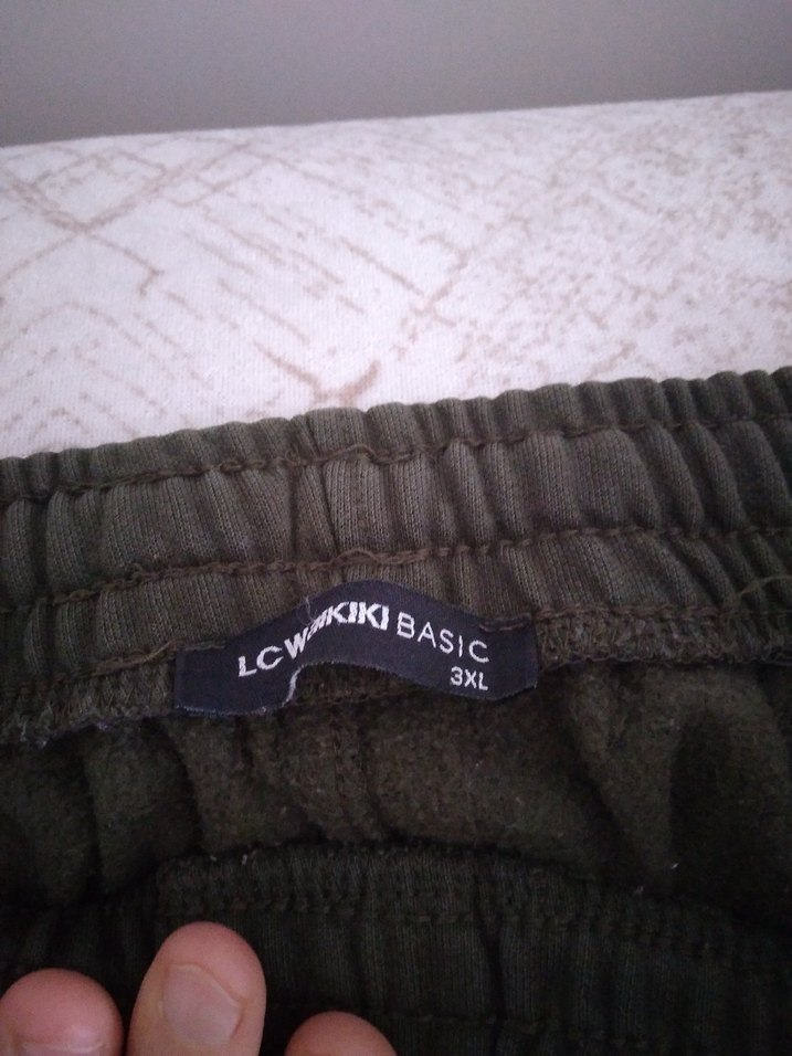 LCW HAKİ RENK BÜYÜK BEDEN ERKEK EŞOFMAN - Görsel 3