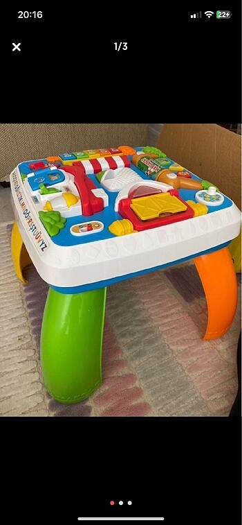 Fisher price eğitici masa