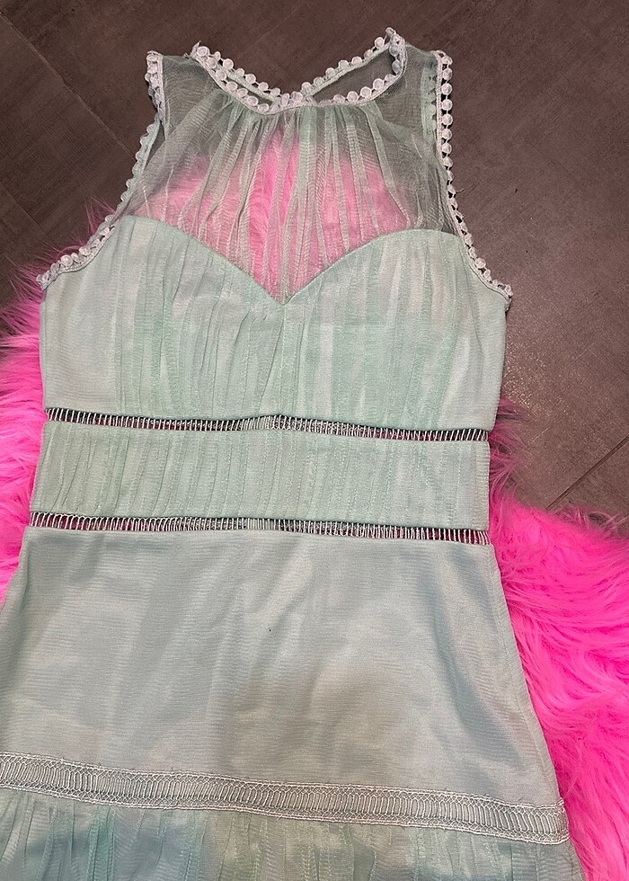 Trendyol yeni mint elbise - Görsel 3