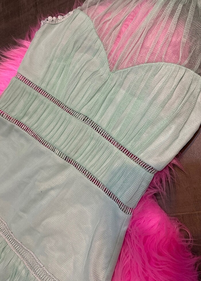 Trendyol yeni mint elbise - Görsel 4