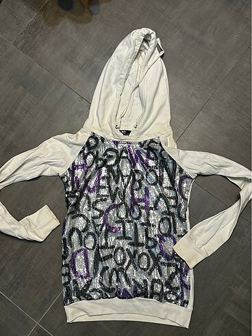Bershka pul payet sweatshirt