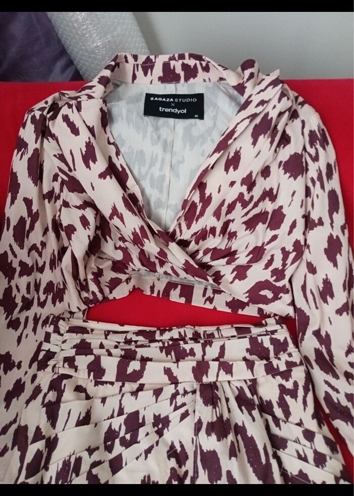 Sagaza Madrid etek bluz takım - Görsel 3