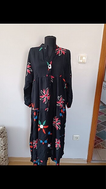 Günlük pamuklu elbise