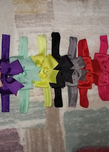 Beden çeşitli Renk Bebek bandanası